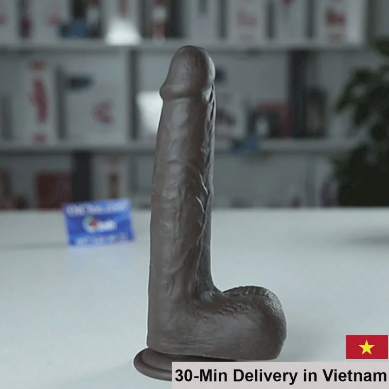 Baile Black African Dildo Strong Continuous Thrusting SHP1361