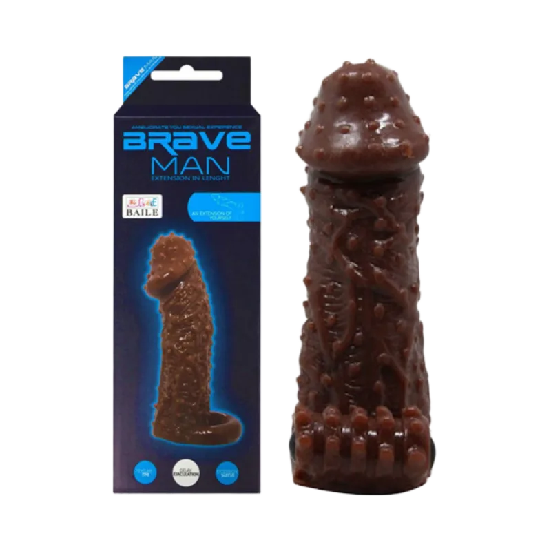 Baile Braveman Extension Ring with Strap-On Size Enhancer