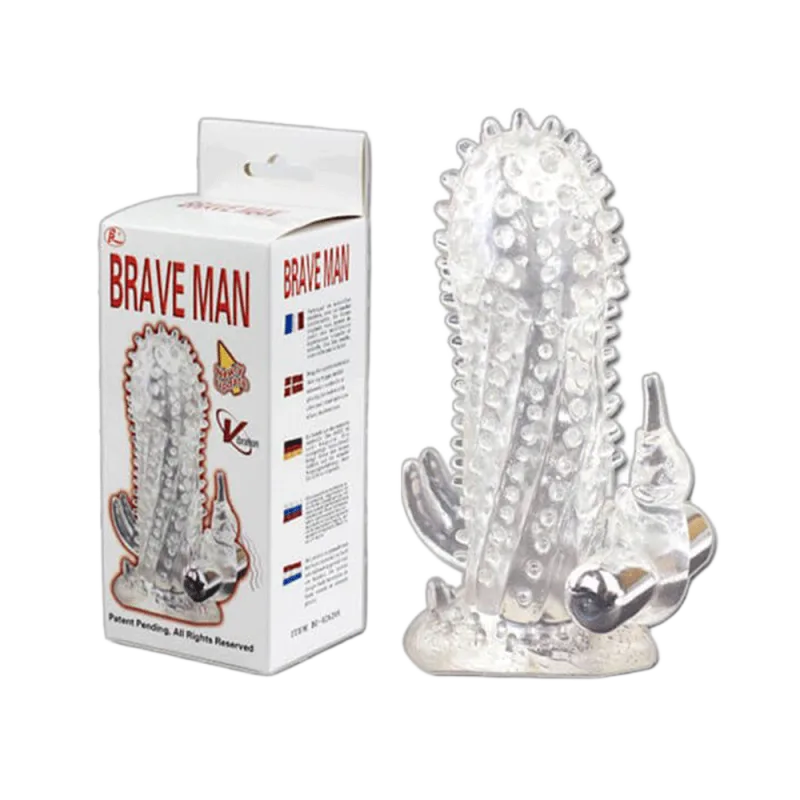 Baile Braveman Vibrating Penis Extender Condom Enhancer