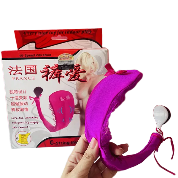 Baile C-String Vibrating Panties Female Clitoral Massage Toy