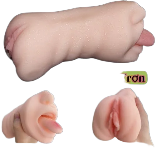 Baile Dual-Ended Silicone Oral & Vaginal Masturbator SHP1478