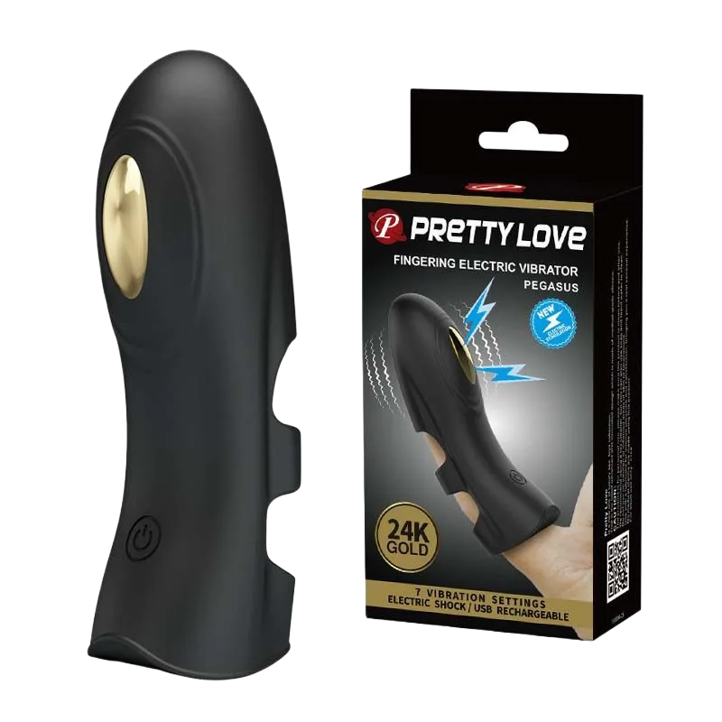 Baile Gold 18k Electric Pegasus Premium Finger Vibrator