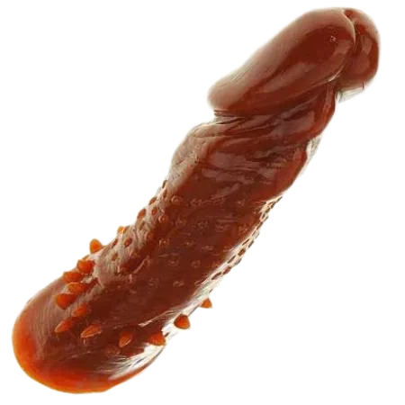 Baile Hong Kong Brown Flexible Large Dildo Sleeve