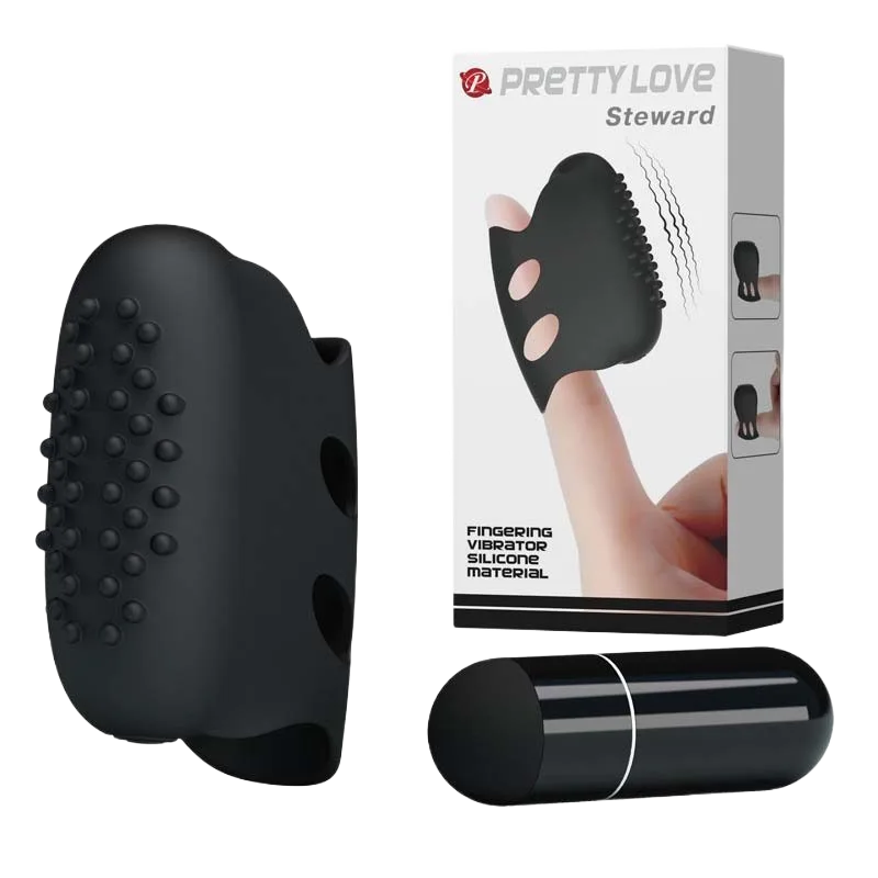 Baile Interfinger Waterproof Finger Vibrator Portable