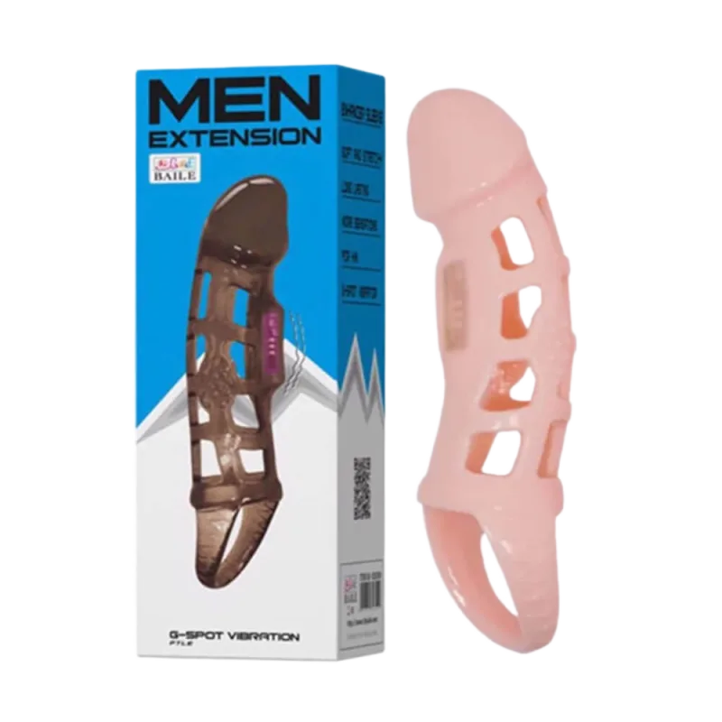Baile Lattice Strap-On Vibrating Penis Enhancer