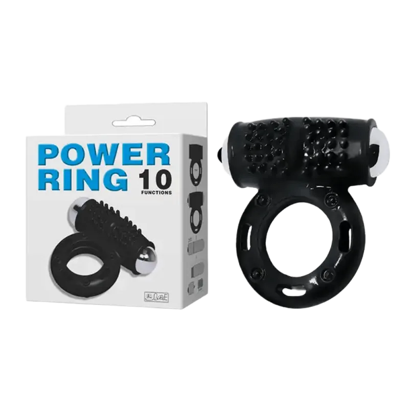 Baile Power Ring Silicone Vibrating Love Ring