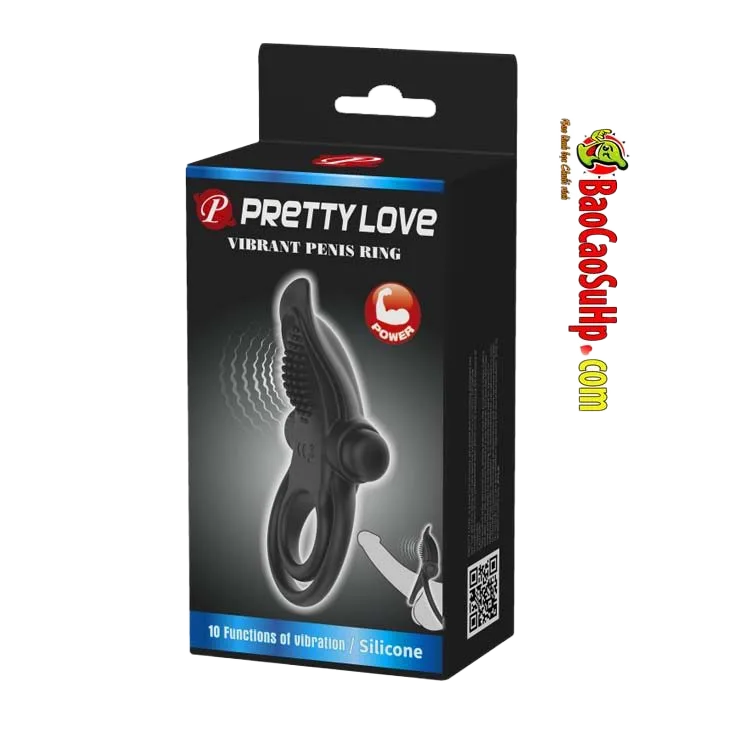 Baile Prettylove BI-210203 Ring Tongue Licking Vibrator