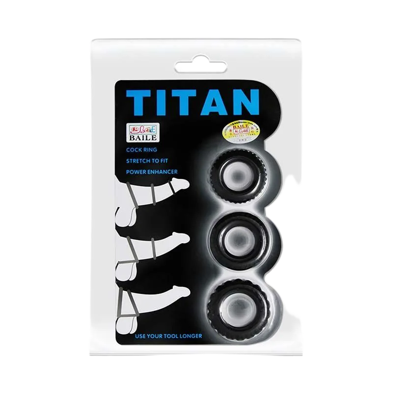 Baile Rock Claymore Male Delay Penis Rings Soft Durable
