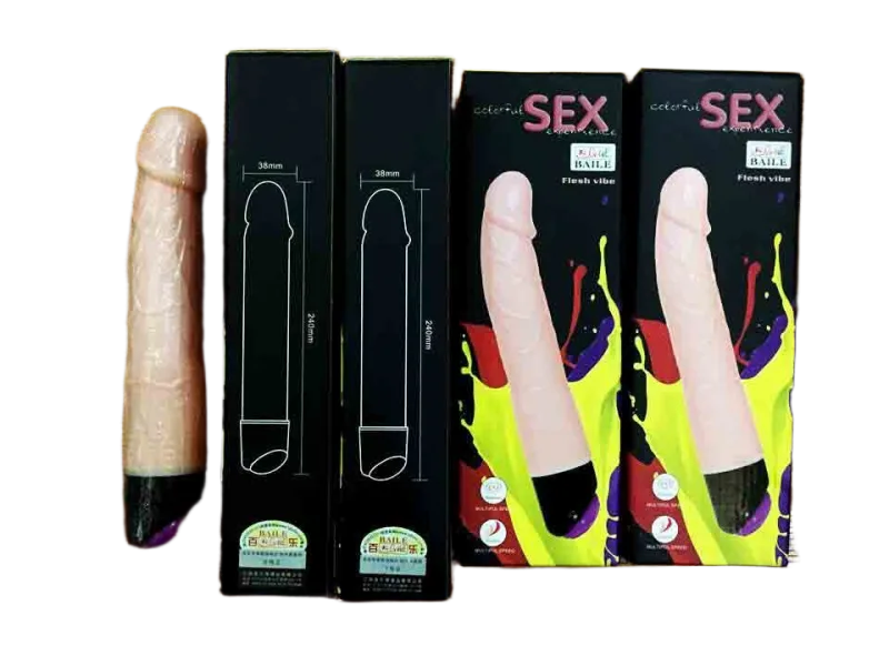 Baile Rotating Vibrating Dildo Affordable Pleasure Toy