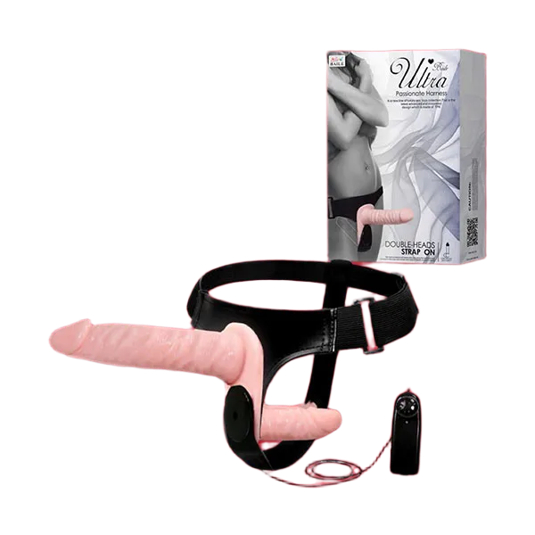 Baile Small Double-Ended Strap-On Dildo For Lesbians Silicone Medical Grade