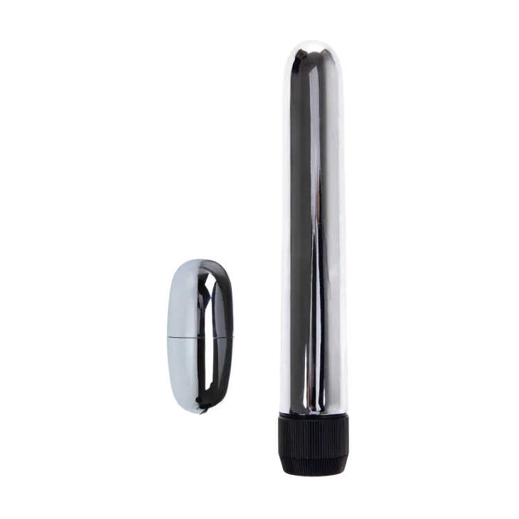Baile Stainless Steel Dual-Ended Vibrating Wand Intense Stimulator