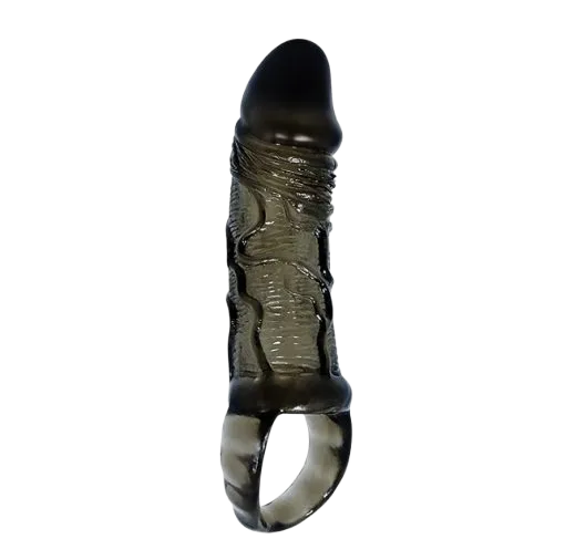 Baile Strap-On Textured Condom Enhance Sensation