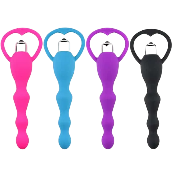 Baile Strong Vibrating Anal & G-Spot Stimulator Silicone