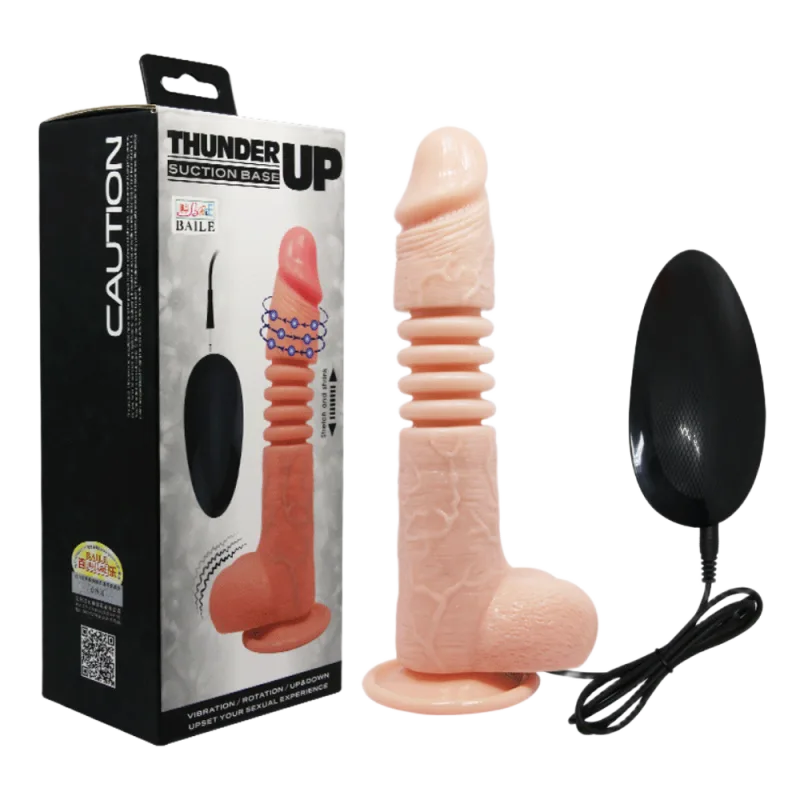Baile Thunder Up Powerful Wall-Mount Dildo for Women
