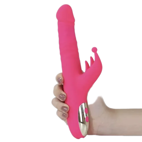 Baile vibrating sucking licking realistic male pleasure toy