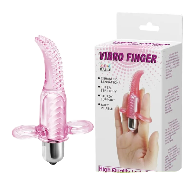 Baile Vibro Finger Love Ring Clitoral Massage Powerful MultiMode Vibrator