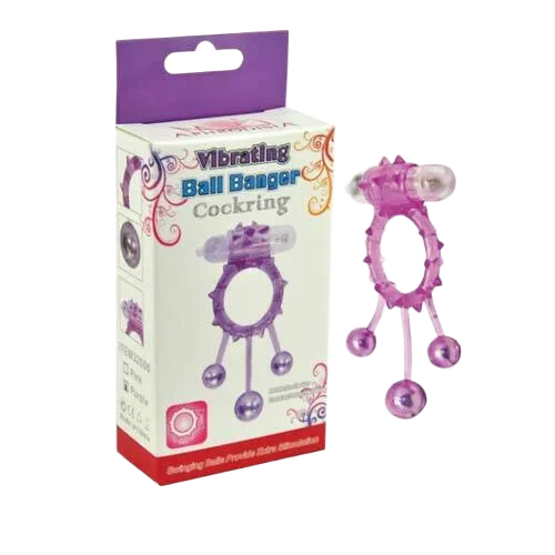 Ball Banger VD04 Vibrating Love Ring for Couples