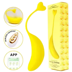 Banana Shape Wireless Remote Love Egg Unique Stimulation
