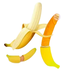 Banana Vibe Silicone Vibrating Realistic Dildo for Female Stimulation