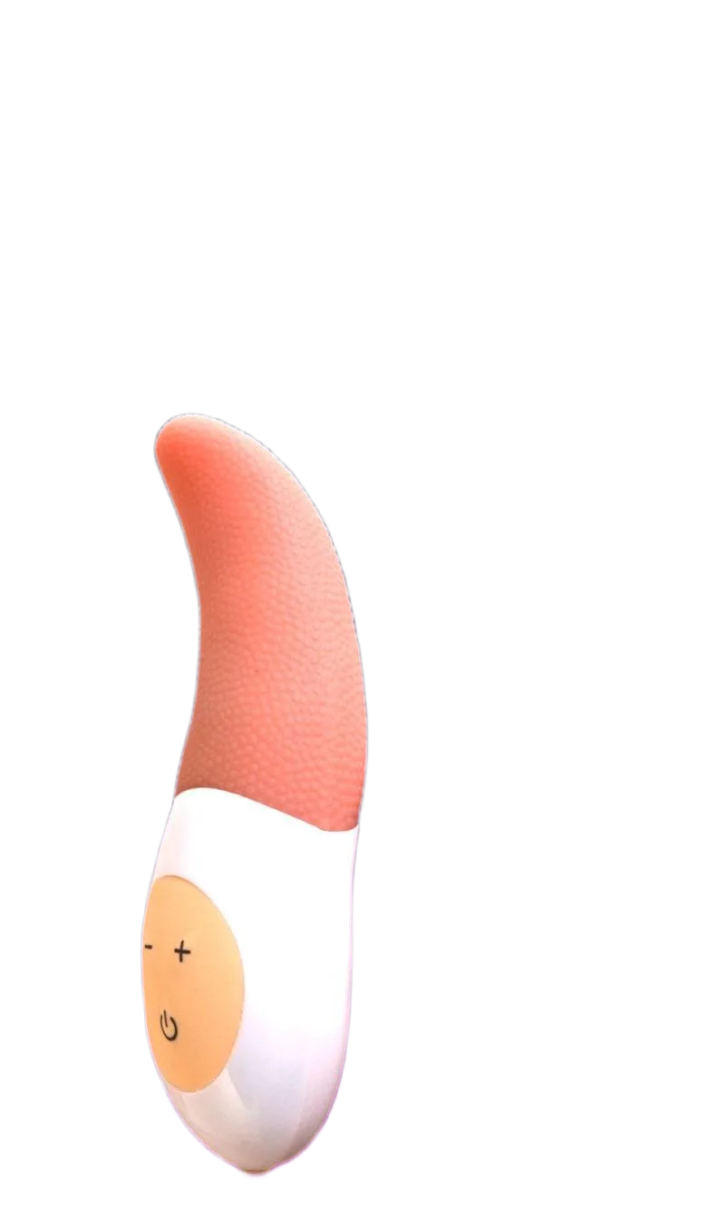 Bande 10-Speed Heated Tongue Vibrator Silicone Pleasure