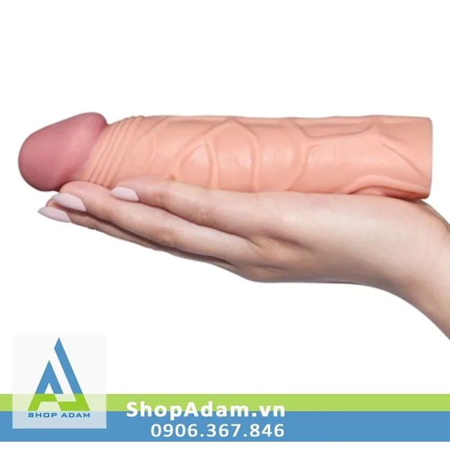 3cm Ribbed Smooth Head Penis Sleeve for Enhanced Sensation — photo 2