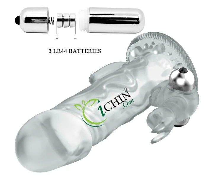 Brave Man Vibrating Extension Condom for Intense Pleasure — photo 3