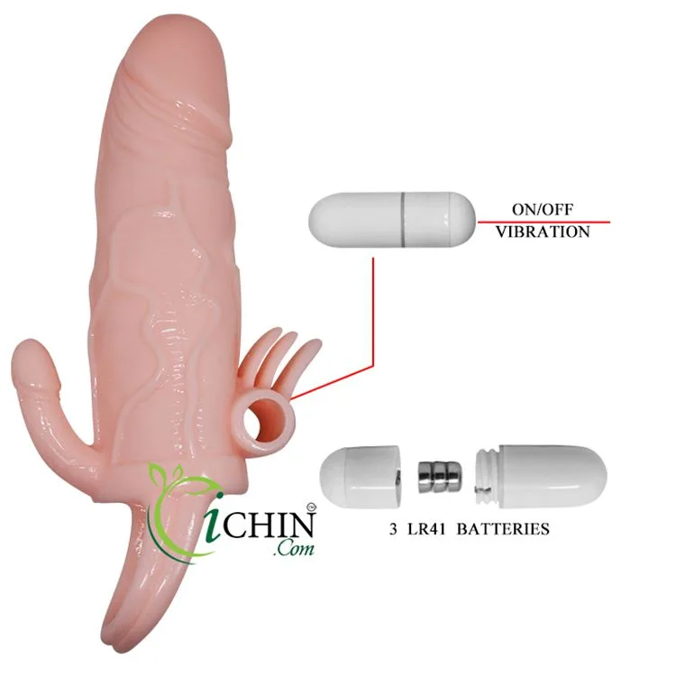 Braveman Ringer Condom with Vibrating Dual Stimulation — photo 4