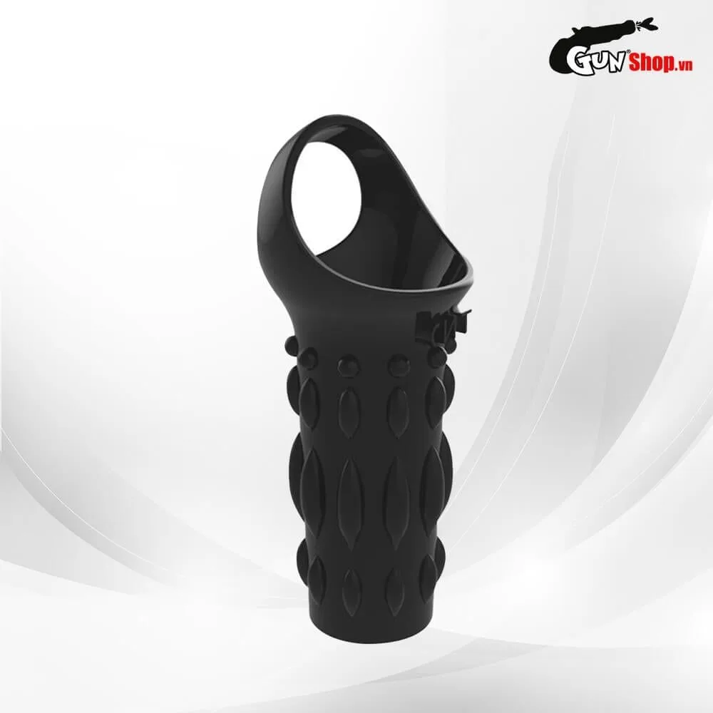 Chisa Renegade Power Cage Black Ribbed Penis Sleeve Condom — photo 5