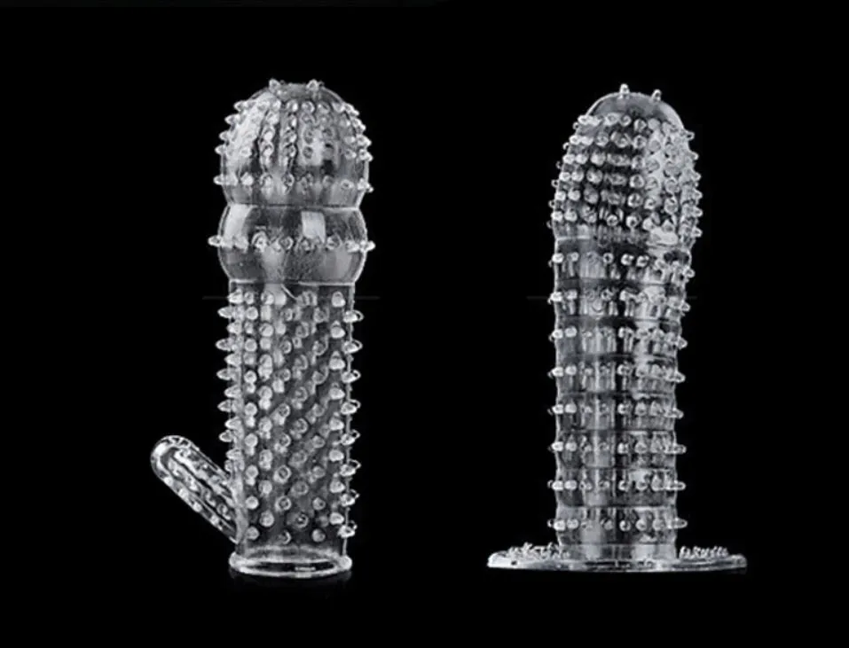 Textured Dotted Penis Sleeve for Enhanced Pleasure and Bigger Size — photo 3