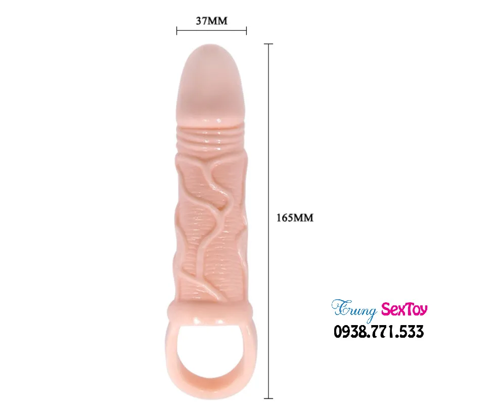 Strap-On Size Enhancer Condom for Longer Love — photo 6
