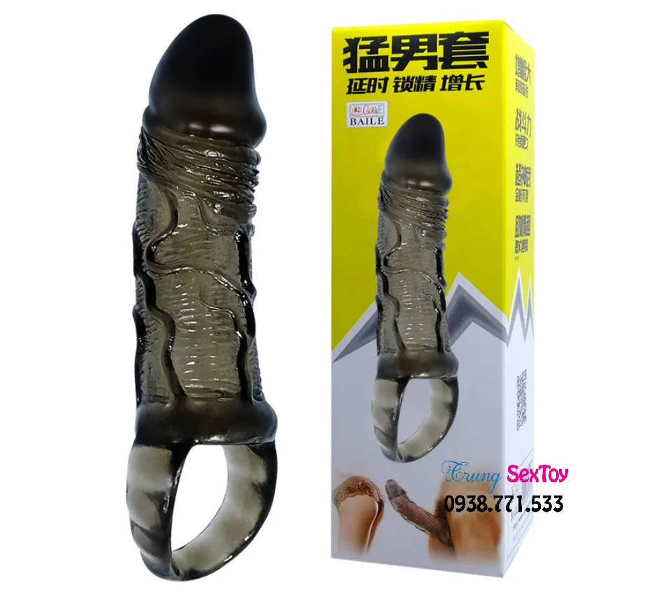 Strap-On Size Enhancer Condom for Longer Love — photo 7
