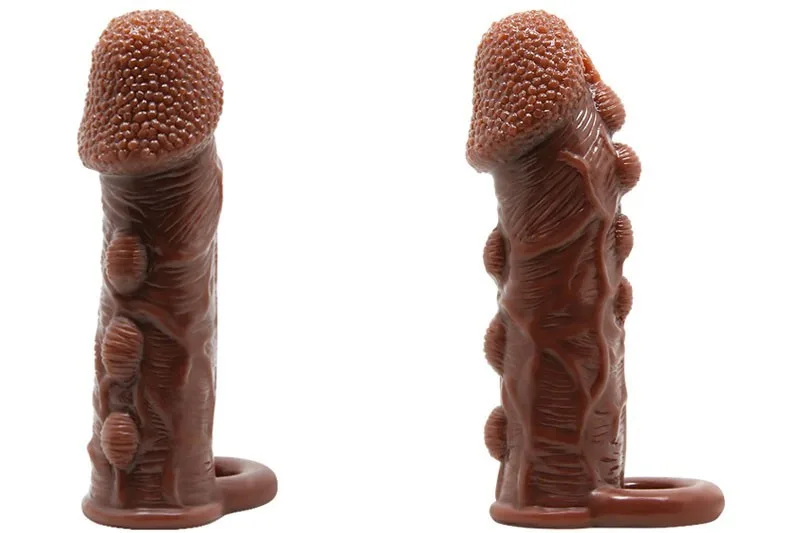 Brave Man Silicone Enlargement Ring Delay Condom — photo 2