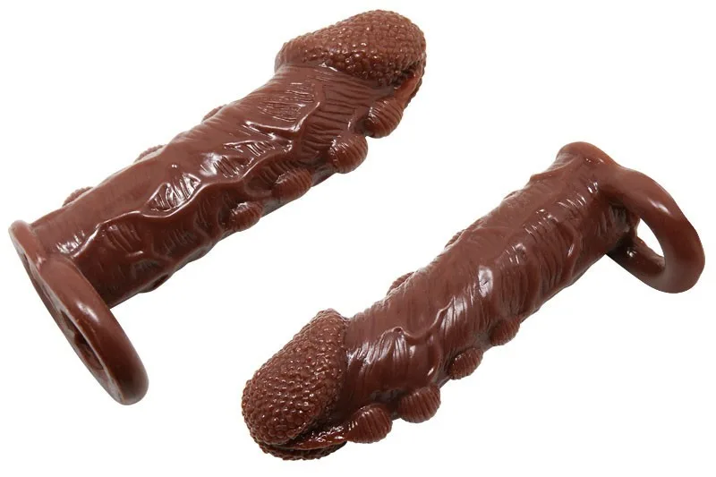 Brave Man Silicone Enlargement Ring Delay Condom — photo 3