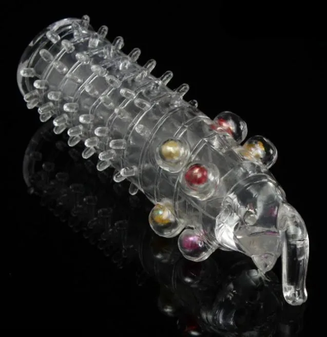Thailand-Made Ribbed Beaded Penis Sleeve for Extra Sensation — photo 5