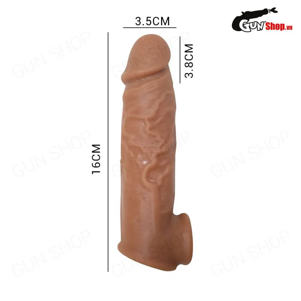 Jiuai Ribbed Penis Extender Condom Enhance Pleasure — photo 3
