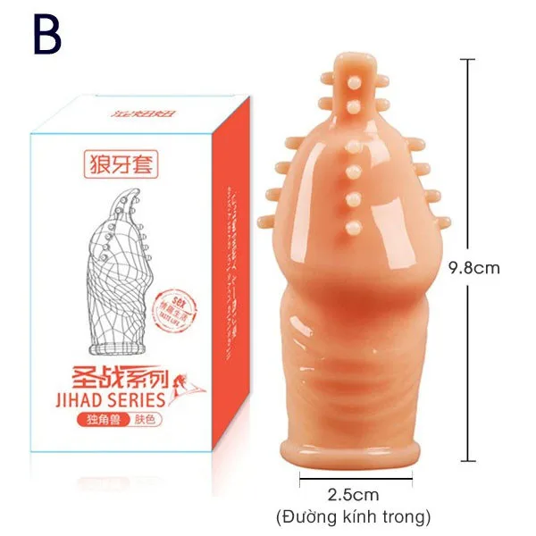 Jihad Textured Delay Condom Stimulating Pleasure for Women — photo 4
