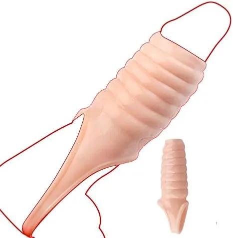 Anti-Slip Middle Ringed Penis Condom Enhance Duration — photo 6