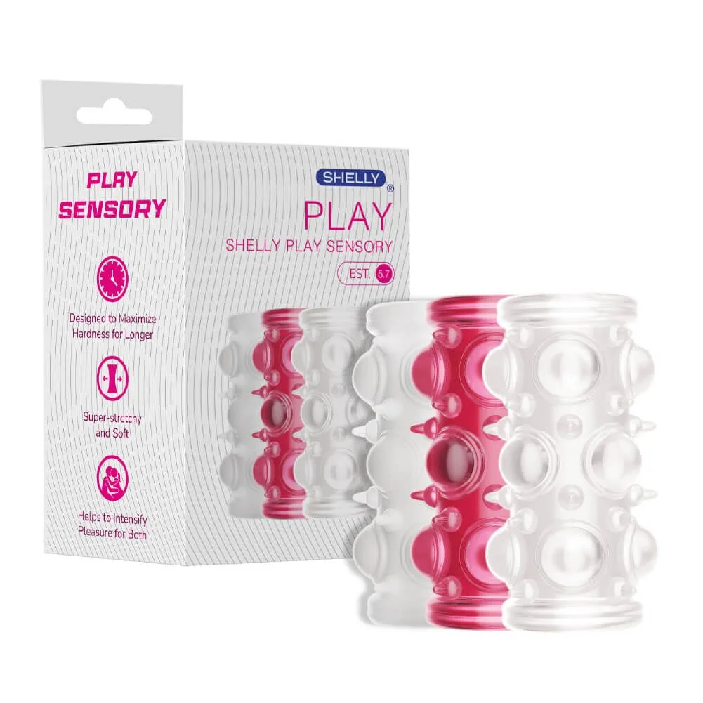 Shelly Play Sensory Textured Enhance Condom Stimulate Intense Feel — photo 2