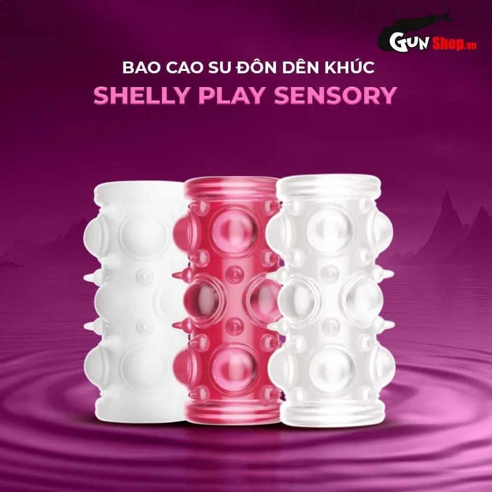 Shelly Play Sensory Textured Enhance Condom Stimulate Intense Feel — photo 5