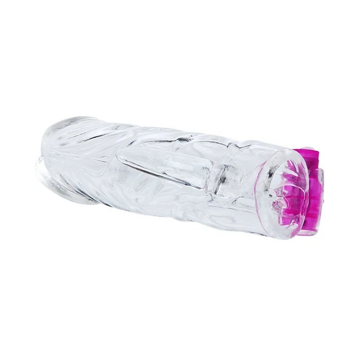 Penis Sleeve Ribbed Vibrating Condom Enhance Sexual Pleasure — photo 5