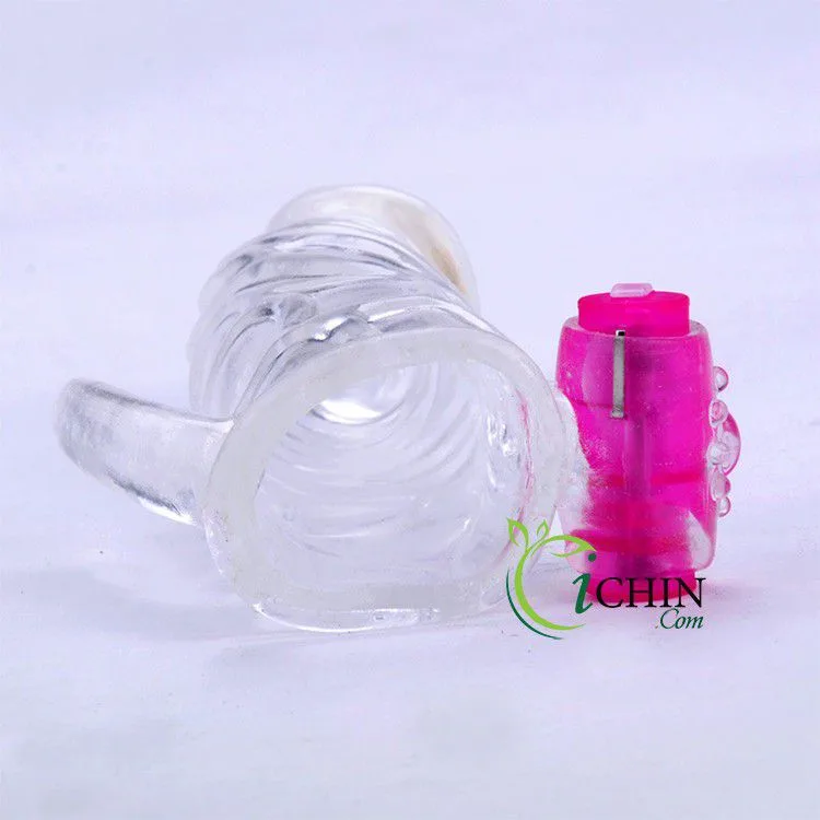 Penis Sleeve Vibrating Delay Enlarging Soft Silicone — photo 4