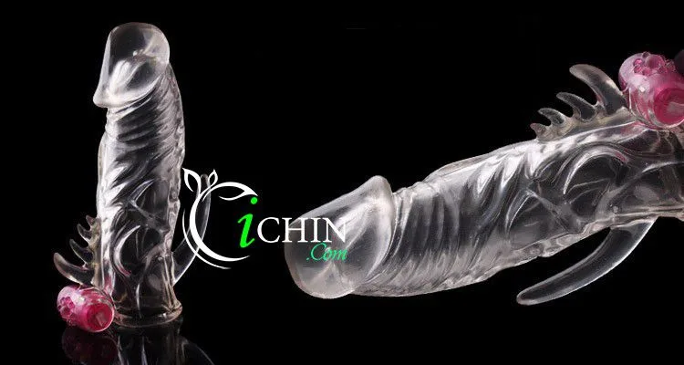 Penis Sleeve Vibrating Delay Enlarging Soft Silicone — photo 5
