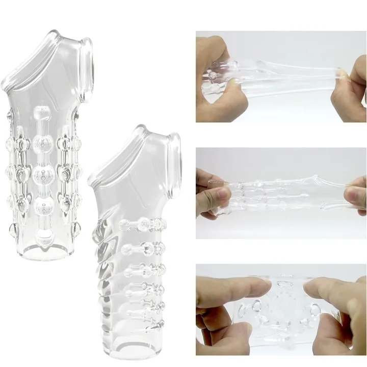 Wolf Tooth Condom Set 2 Pcs Textured Sensation Booster — photo 5