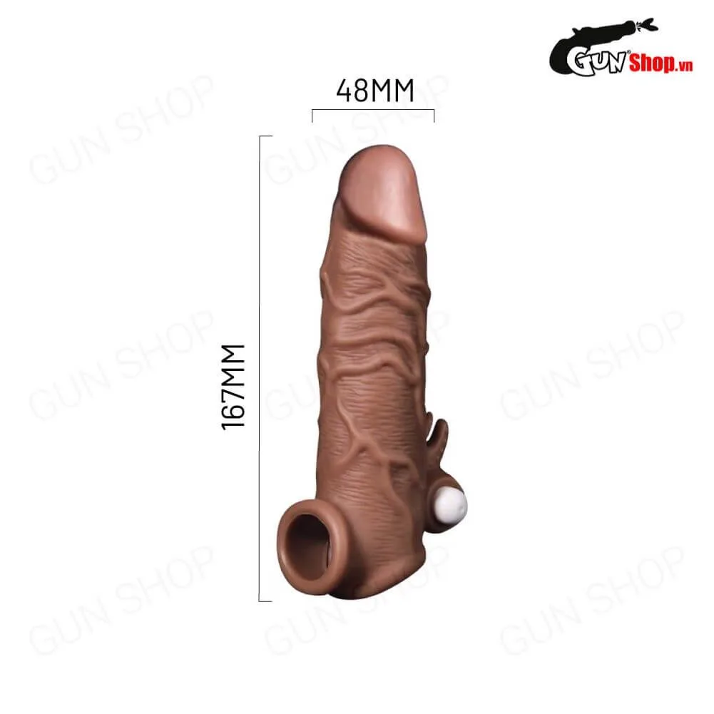 Yeain Lock Love God War Vibrating Penis Extension Condom — photo 3