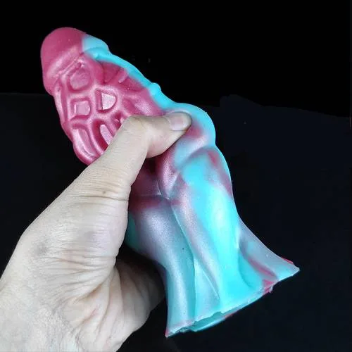 BD49A Super Soft Textured Silicone Extender Sleeve Enhance Pleasure 13.5cm — photo 3