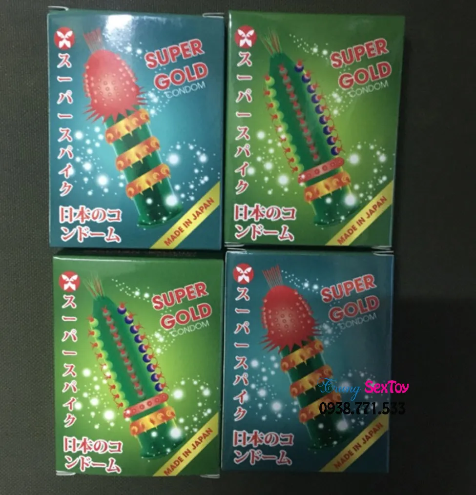 Super Gold Ribbed G-Spot Condom Enhance Sensation — photo 3