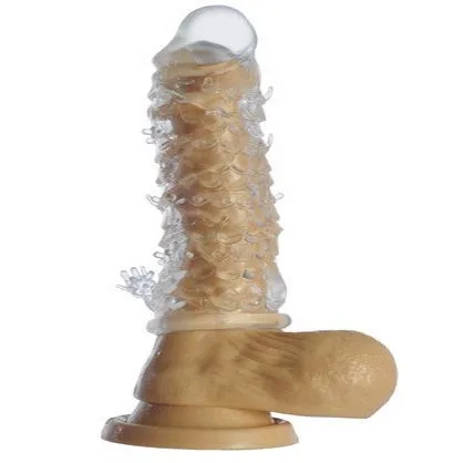 Fish Scale Textured Silicone Dildo – Realistic & Comfortable 16.5cm — photo 4
