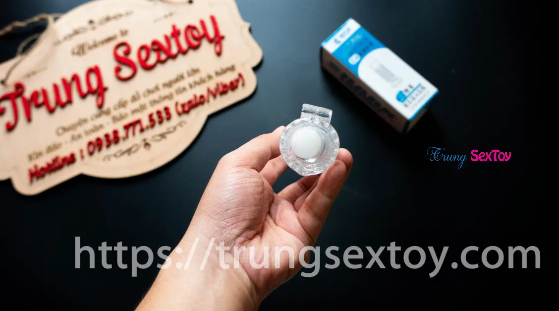 Fish Scale Textured Vibrating Condom Exciting Sextoy Fun — photo 3
