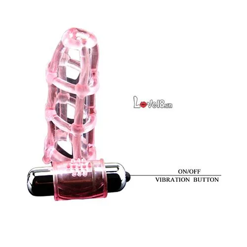 MMA Ultra Thin Penis Sleeve Condom Massage Ring Multi-Speed — photo 3