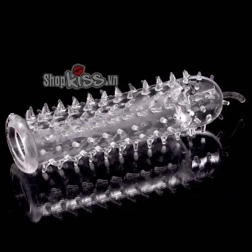 TPE Super Spiked Condom Male Enhancement Long-Lasting Sensation — photo 4